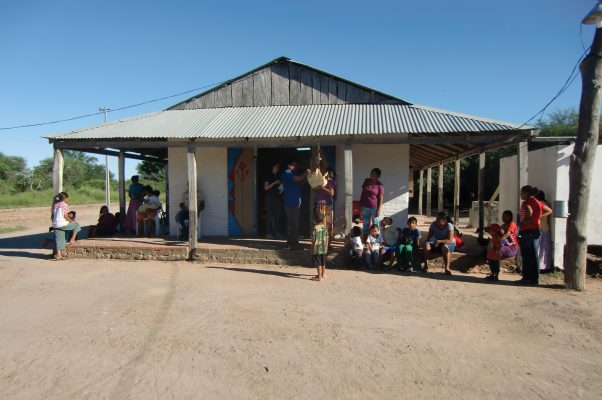 Bereits vor ca. 10 Jahren war Felicitas (Kinderkrankenschwester) in Paraguay bei einem Kinder-Impf-Tag involviert